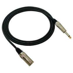 MC1303 Kabel mikrofonowy, XLR męski / Jack 6.3 mono